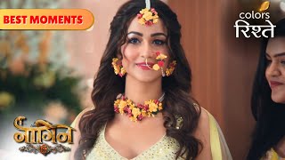 Anmol and Rudra's Haldi Ceremony | Naagin S6 | Colors Rishtey