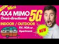 🔴 Mini 4x4 MIMO 5G Antenna from WaveForm - Indoor/Outdoor, Omni-directional - Real Performance