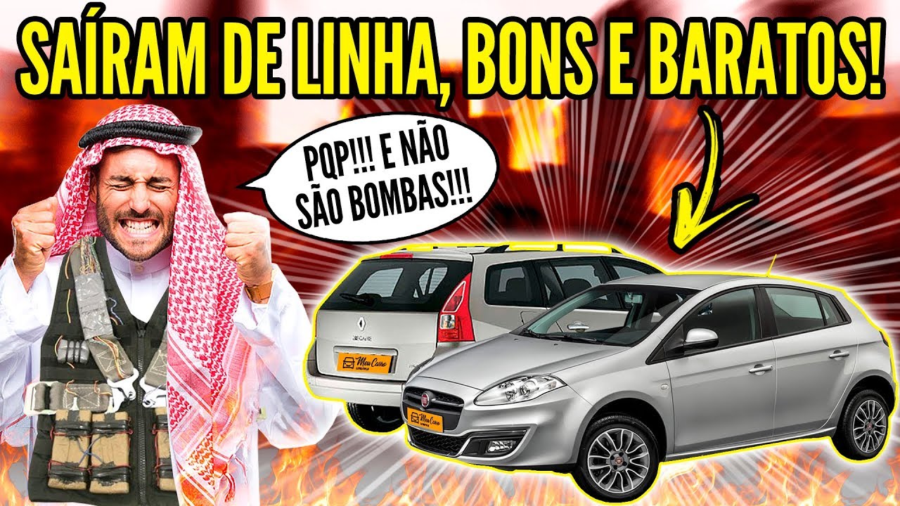 CARROS FORA de LINHA, BARATOS e EXCELENTES pra COMPRAR HOJE!