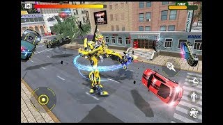 Helicopter Robot Transform war | HD Android Game play | Game Link in Discription. screenshot 3