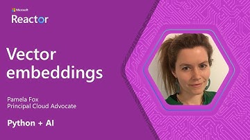 Python + AI: Vector embeddings