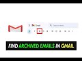 ✅ How to Access Archives in Gmail | Find Archived Mails | Where do archived emails go in Gmail