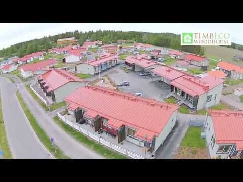 Orasmaa terraced houses - Timbeco prefab