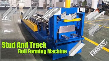 【Stud】Linbay-Stud profile roll forming machine with flying cut