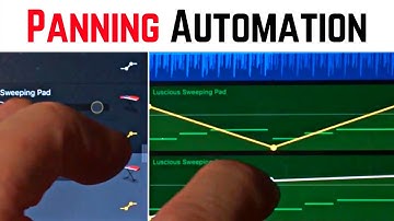 How to AUTOMATE panning in GarageBand iOS (iPad/iPhone)