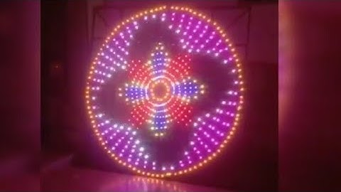 pixel led 12*48 circle board running video||#pixelpowermedia