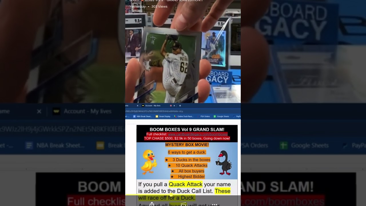 Mike Trout Ben Baller Gold /50 on card auto pulled from Boomboxes!