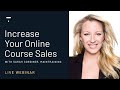 How To Increase Your Online Course Sales in 2020