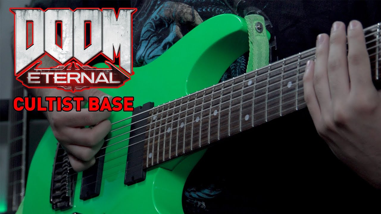 DOOM Eternal (OST) - Cultist Base (Mick Gordon) // 8 String Guitar Cover