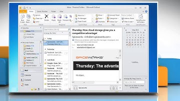 Outlook 2010: Enable the BCC field for messages