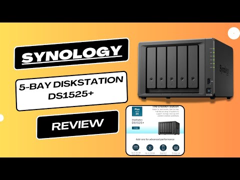 Synology 5-Bay DiskStation DS1525+ Review | Powerful 5-Bay NAS for Business & Home