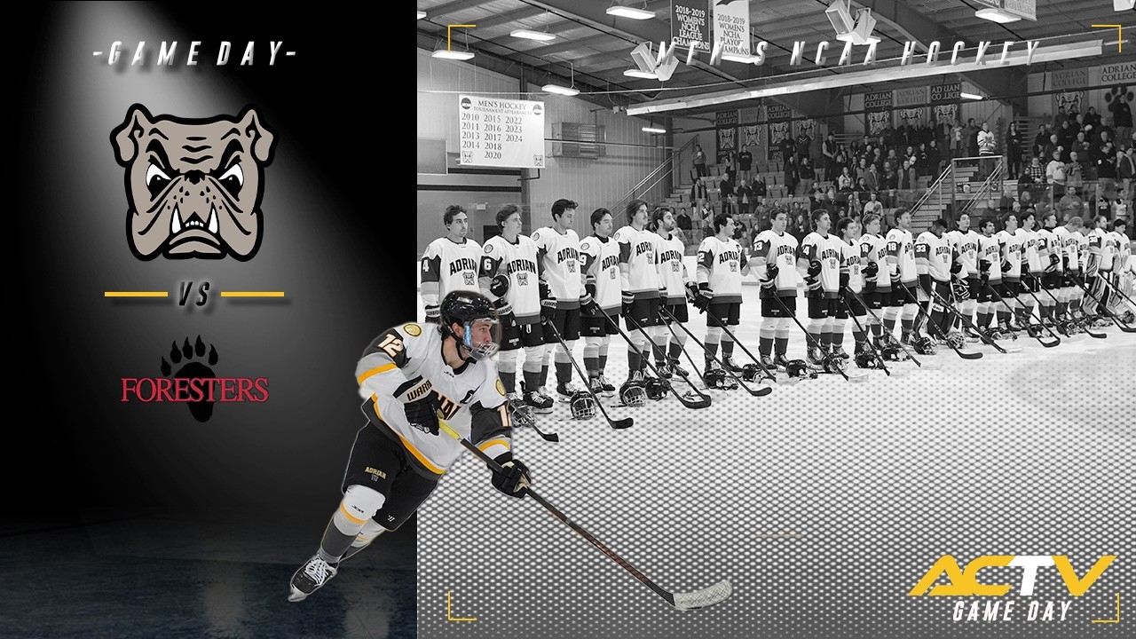 Adrian College Men's NCAA Hockey Hosts Lake Forest College | Harris Cup Game 2| 02/21/2026