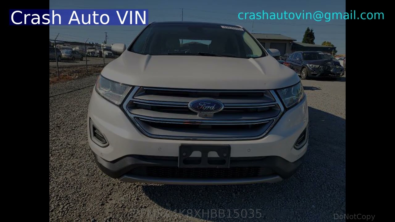 2FMPK4K8XHBB15035 Ford 2017 Edge Titanium 2017