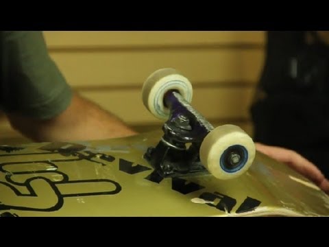 How to Test Skateboard Bearings : Skateboard Tricks & Tips - YouTube