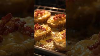 ?? Crispy Potato Skins | Loaded with Cheddar & Bacon! ?? #usa