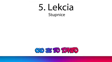 Co je stupnice tónů?