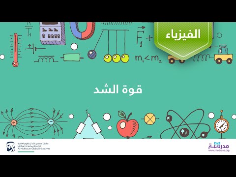 قوة الشد | الفيزياء | القوى وقوانين نيوتن للحركة