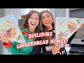 Building Gingerbread Homes + something CREEPY keeps happening