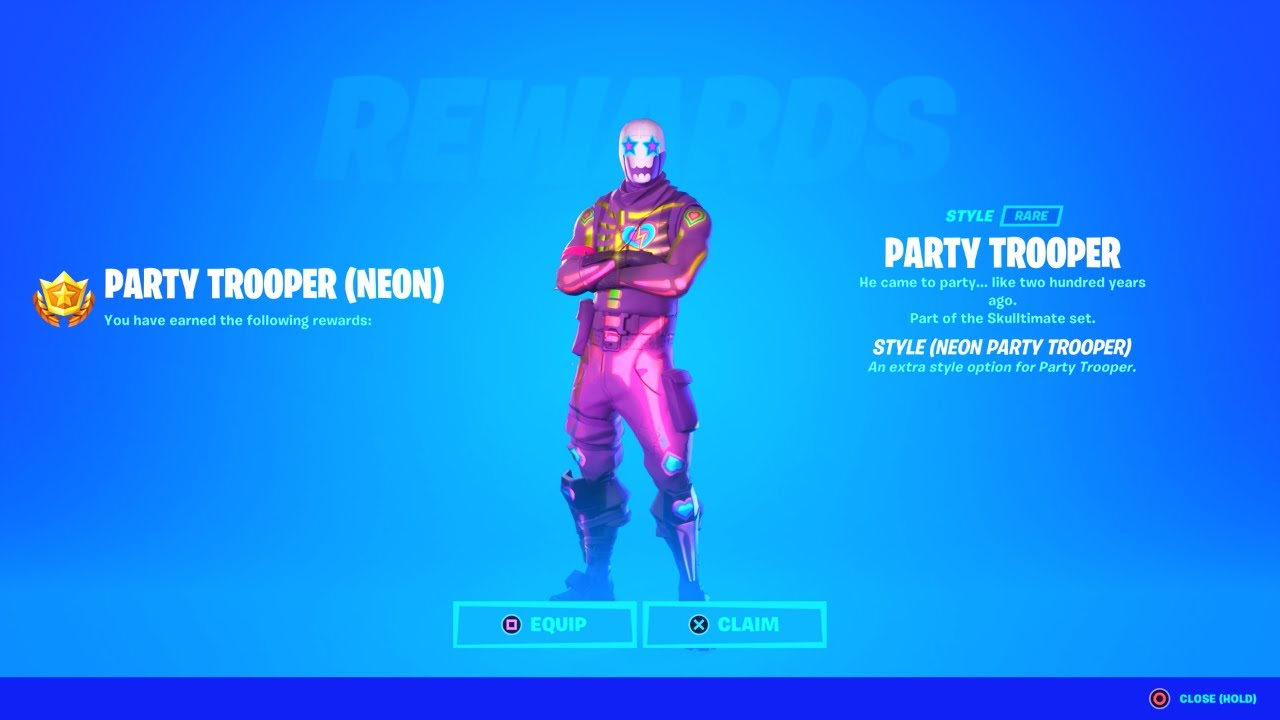 Epic Games gave me a FREE Skin style..!