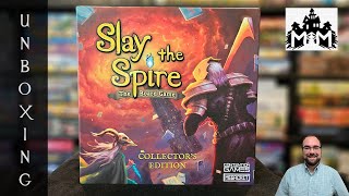 Unboxing Slay the Spire the Board Game Collectors Edition