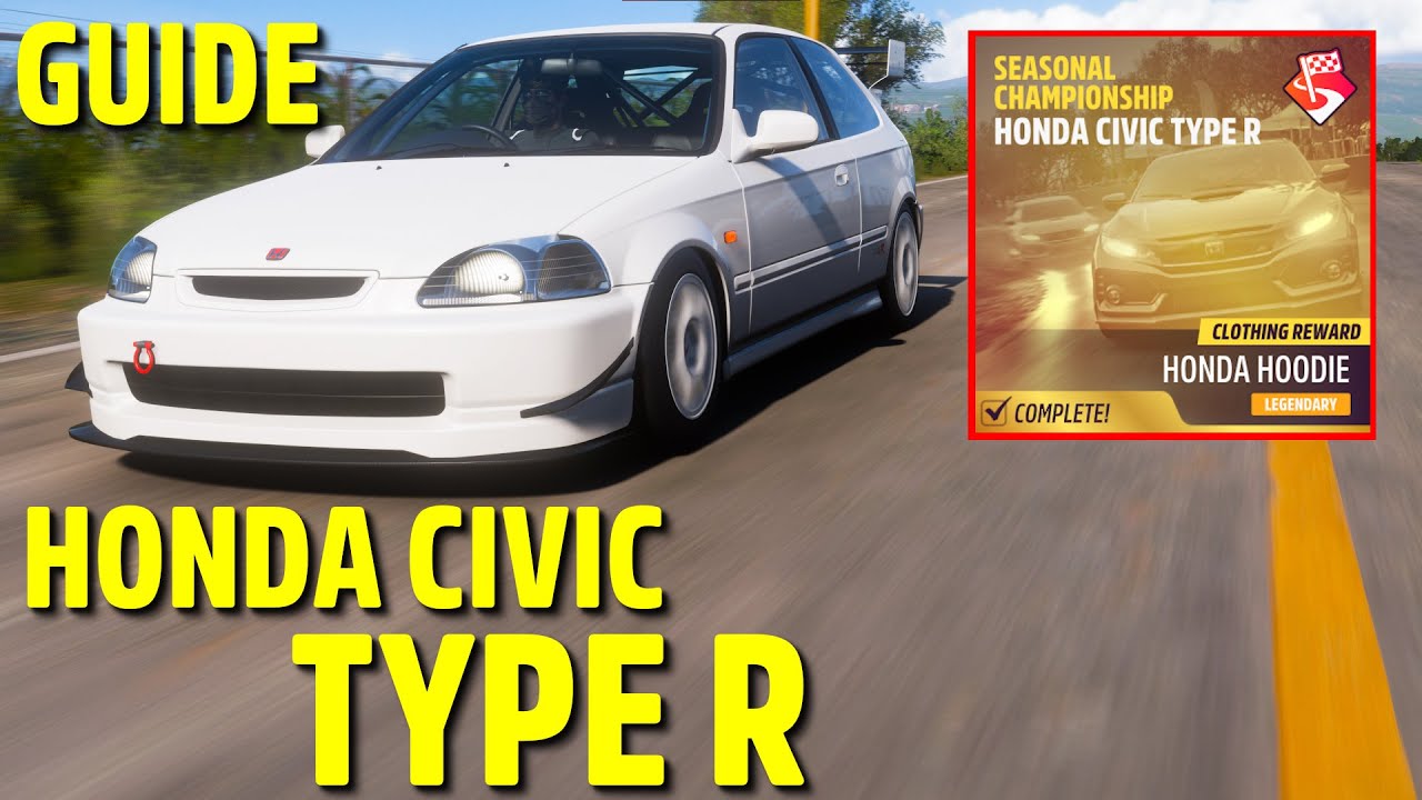 Forza Horizon 5 Honda Civic Type R Seasonal Championship + Tune