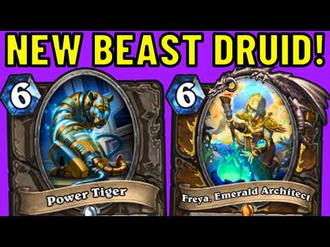 Hearthstone Freya Emerald Architect Druid Combo Guide