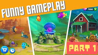 Fishdom Ads Mini Games All Levels – Funny Mobile Game 2023- Gameplay Part 1 screenshot 1