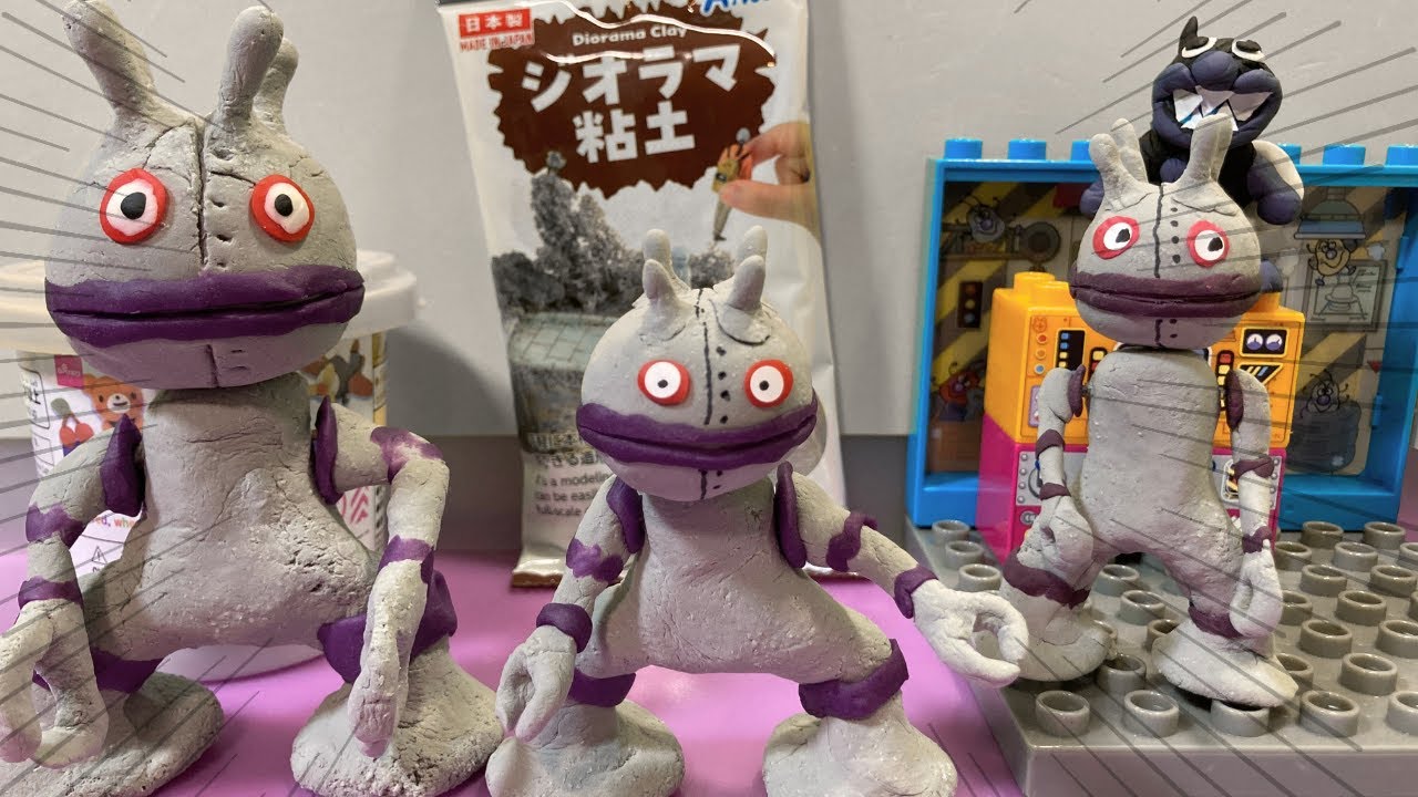 ダイソー　ジオラマねんどでダダンダン★