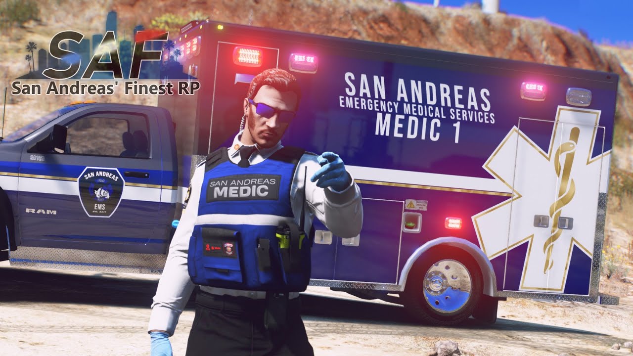 SA'F #534 - The Chief Is Down! | GTA V RP