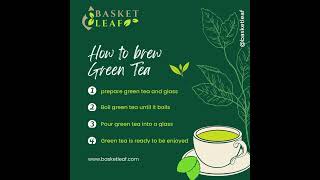 Celebrity How to brew Green Tea Profile