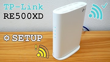 TP-Link RE500XD Wi-Fi 6 extender dual band • Unboxing, installation, configuration and test