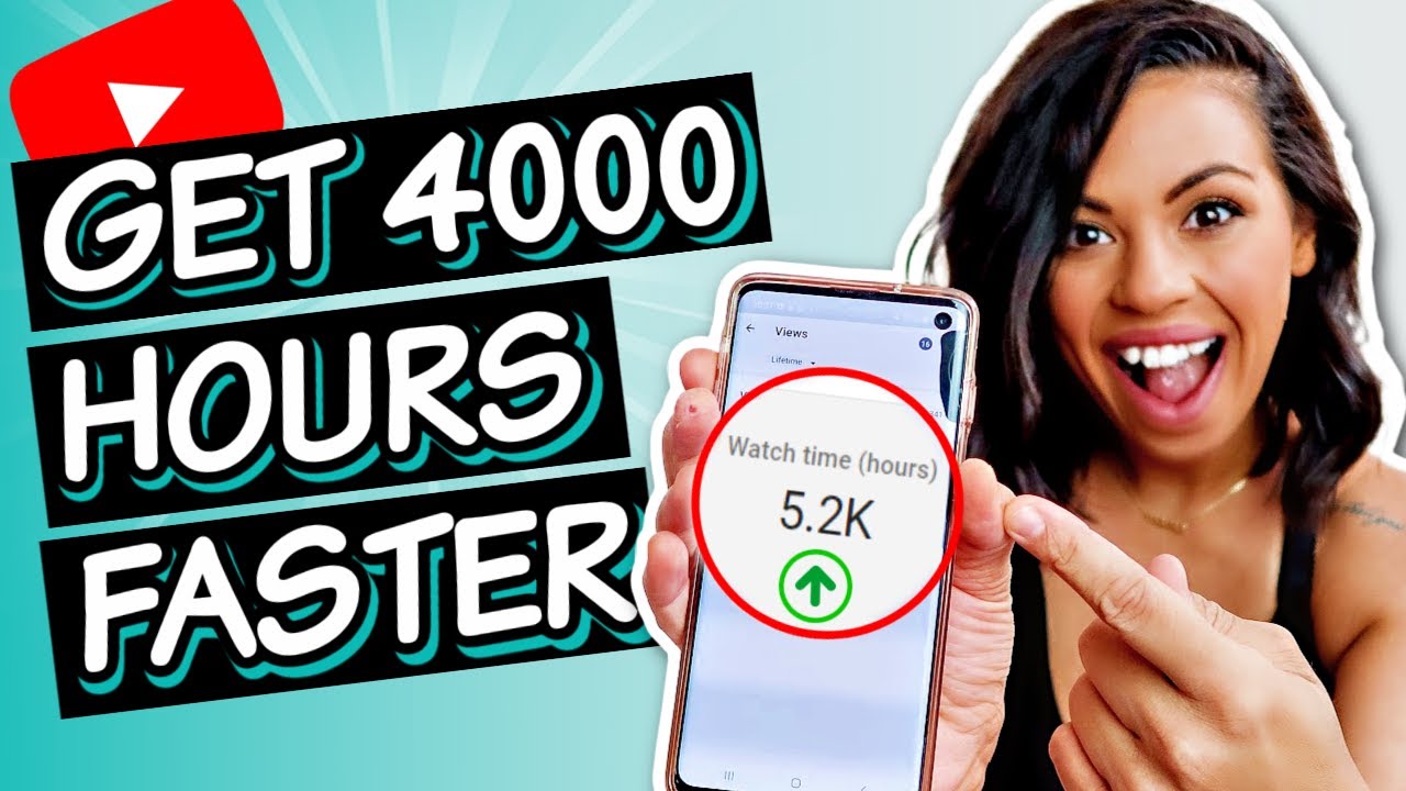 How To Get 4000 Watch Hours On YouTube In Less Than A Year (as A Small YouTuber) YouTube