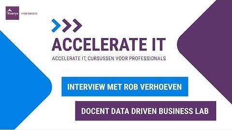 Accelerate IT - Data Driven Business Lab