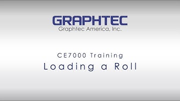 Loading a Roll on the CE7000