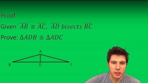 SSS Triangle Congruence Proof