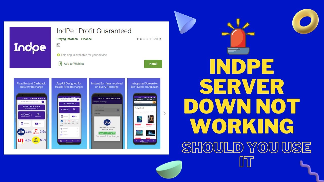 IndPe:CashBack Guarantee or Money No Back Guarantee. Fraud Or Real??