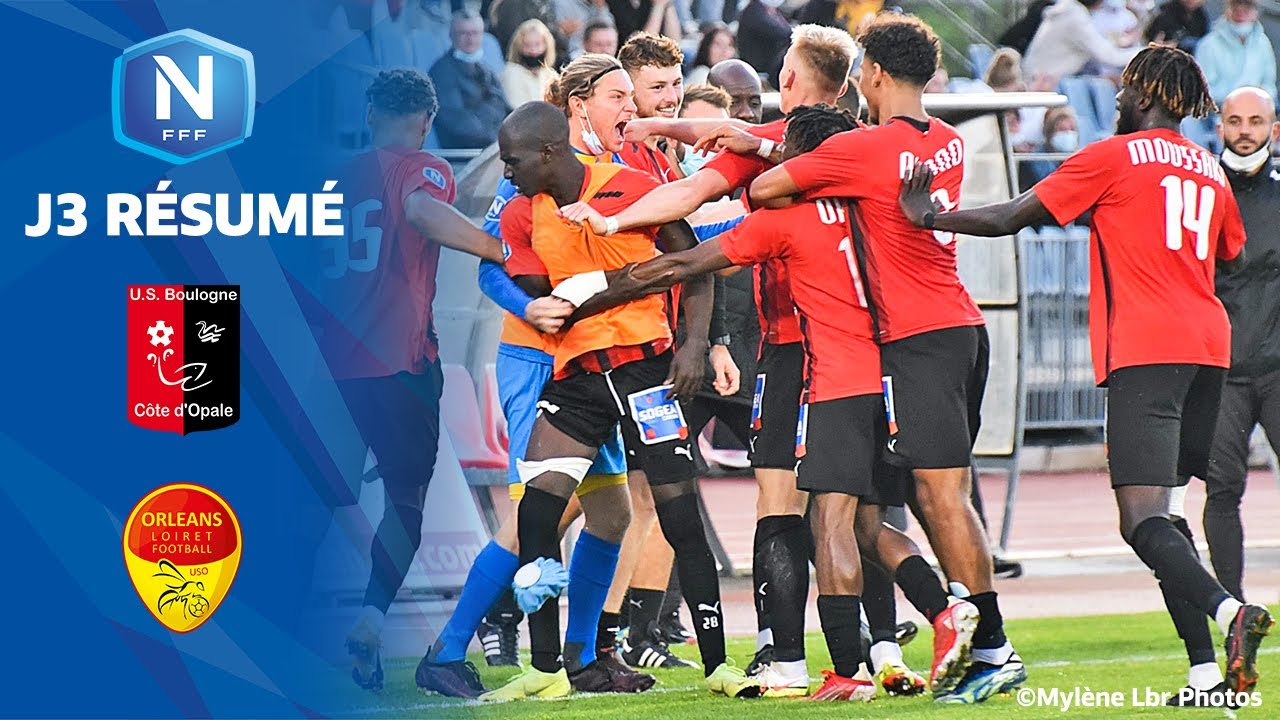 J3 I US Boulogne – US Orléans (1-1), le résumé I National FFF 2021-2022