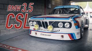 Onboard: BMW 3.5 CSL on Spa - HQ engine sound