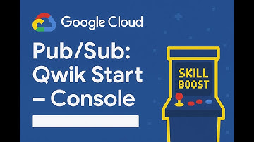 Pub/Sub: Qwik Start - Console 2025 #arcade #googlecloud2025  #skillboost