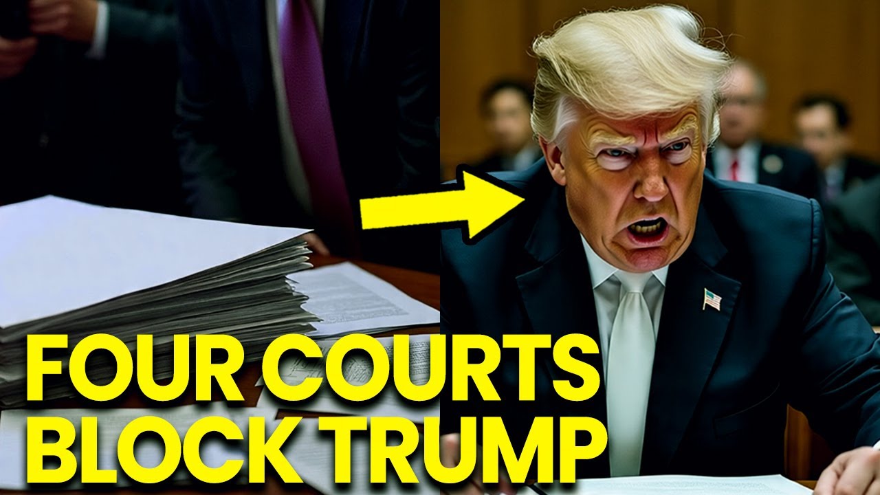 Trump THREATENS Judge as Four Courts BLOCK 14th Amendment Attack