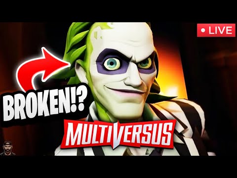 Is "Beetlejuice" Really Broken!? (LIVE) | MultiVersus
