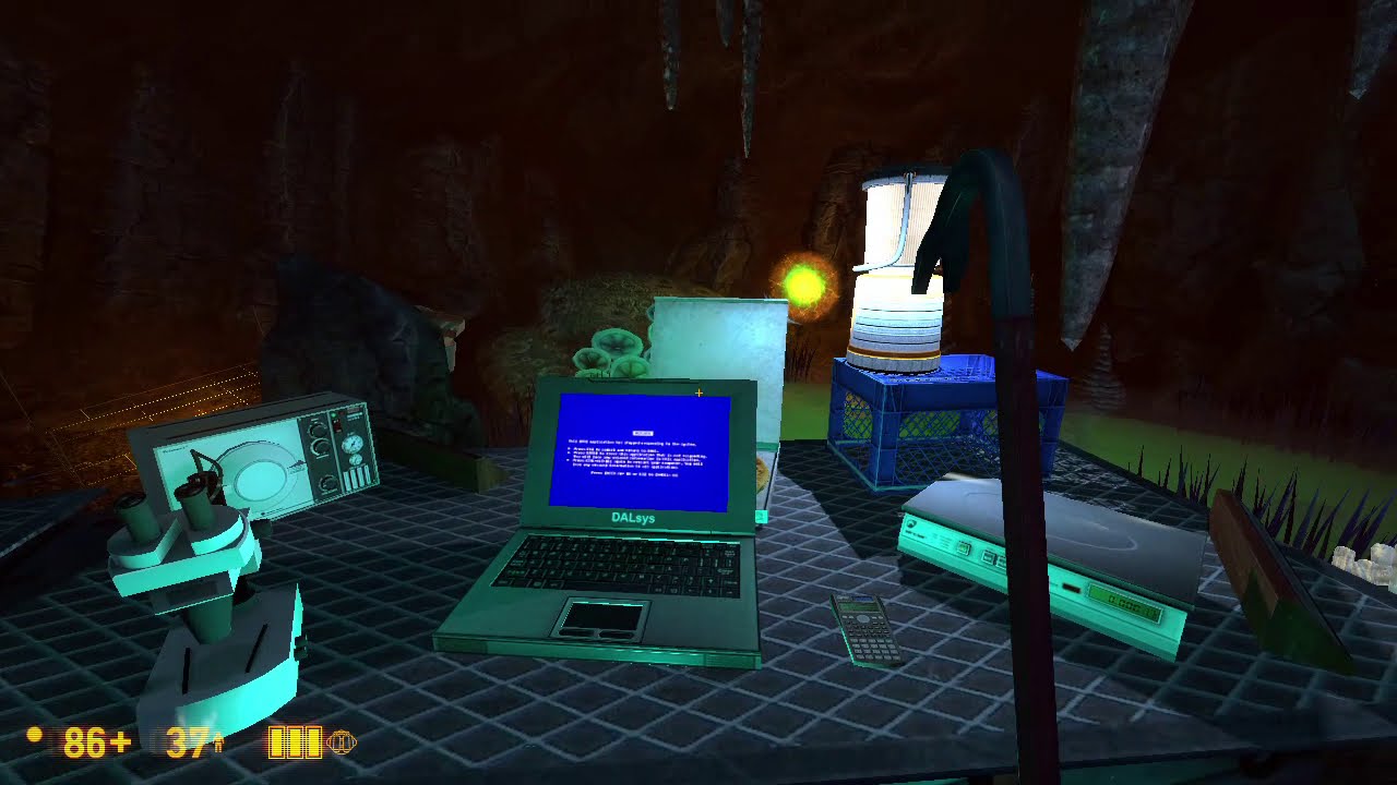 Secret Message from Barney in Black Mesa