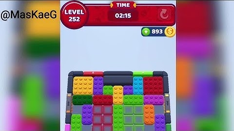 Color Block Jam Level 252 | Walkthrough Solution