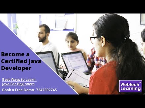 Java Training Testimonial (Sawan) - Webtech Learning
