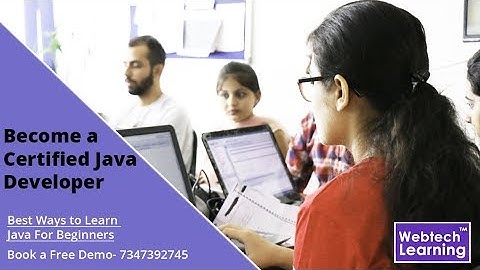 Java Training Testimonial (Sawan) - Webtech Learning