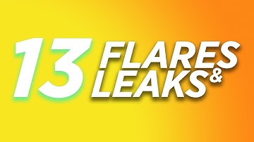 13 LIGHT LEAKS & FLARES to Make Your Videos More CINEMATIC (That