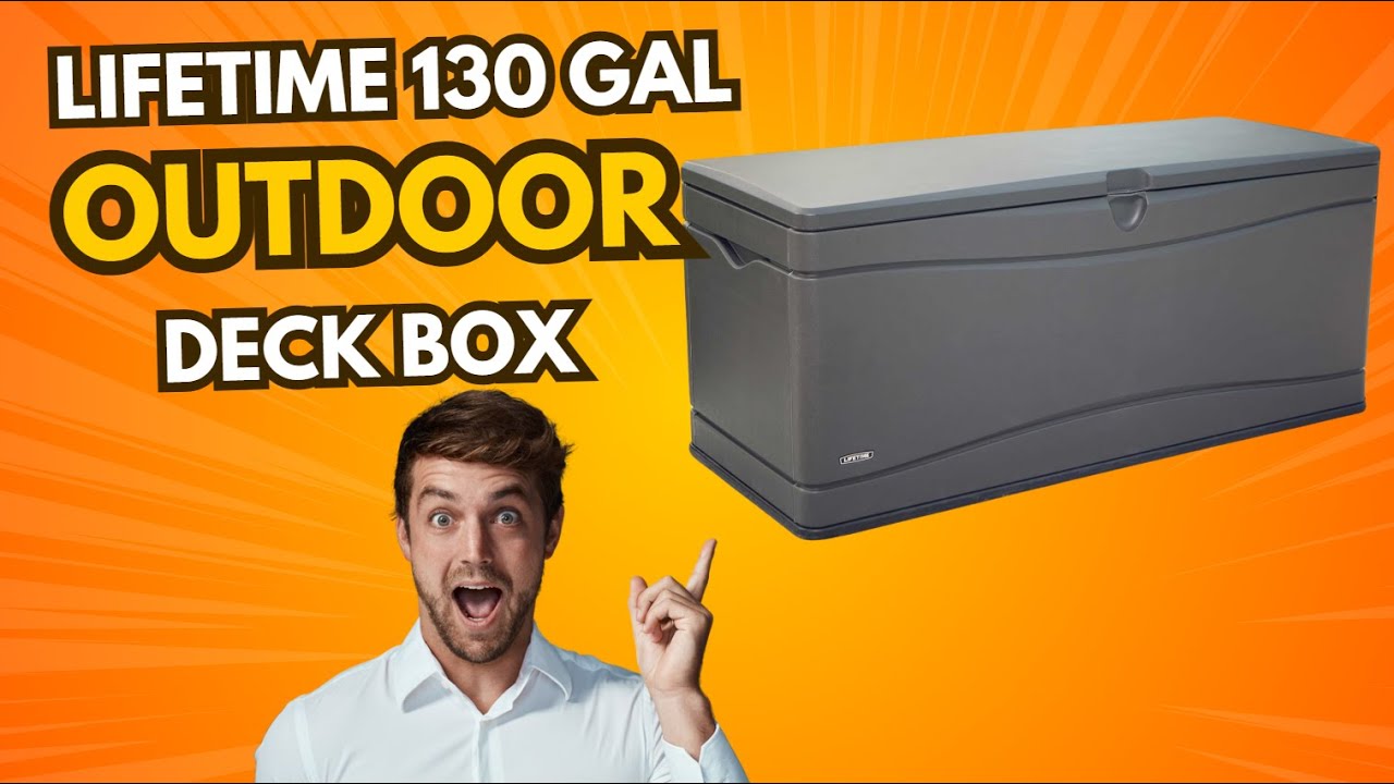 Epic Rover Box Epic 130 Gal. Deck Box 60298: The Storage Game Changer! - YouTube