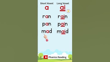 Long and Short Vowel Sounds