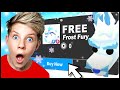 How To Get FROST FURY for FREE!! Prezley Adopt Me Free Pets! Christmas Winter Update!!