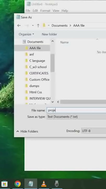 how to create html file in notepad